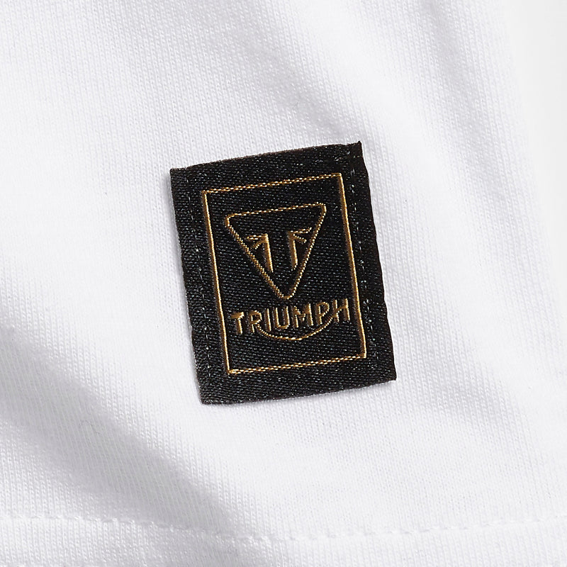 Cartmel Logo Tee in White