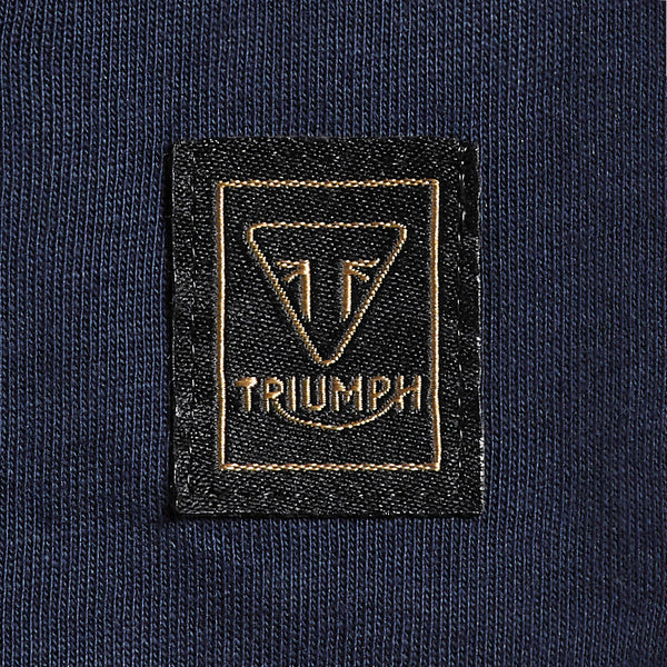 Cartmel Logo Tee in Navy