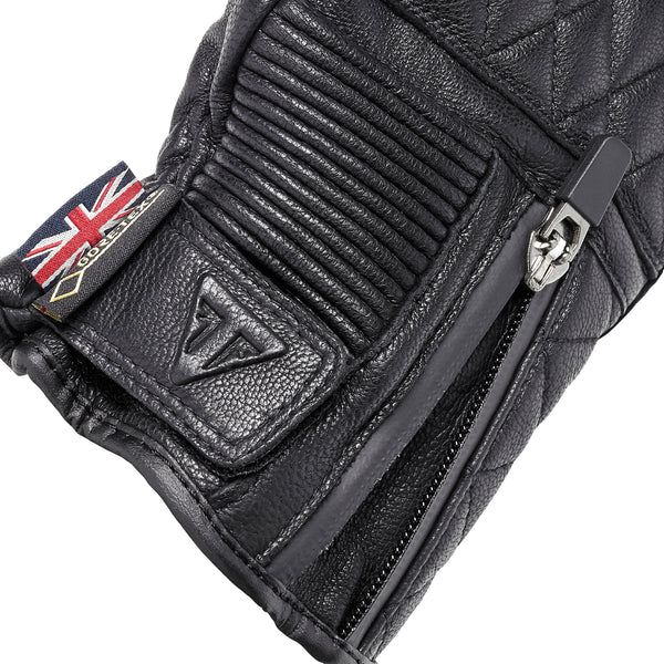 Raven GORE-TEX® Leather Gloves in Black