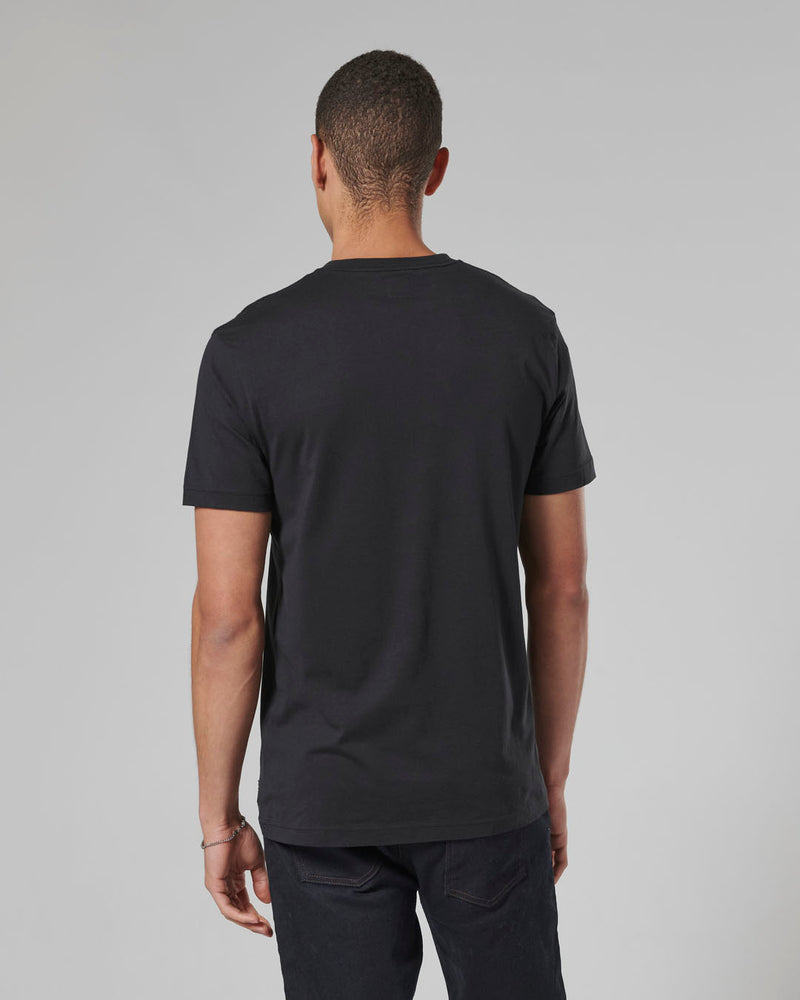 Orford Flag Logo Tee in Black