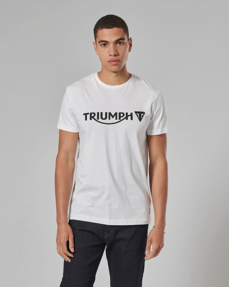 Cartmel Logo Tee in White