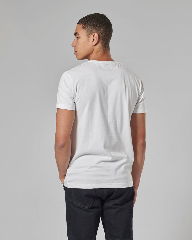 Cartmel Logo Tee in White