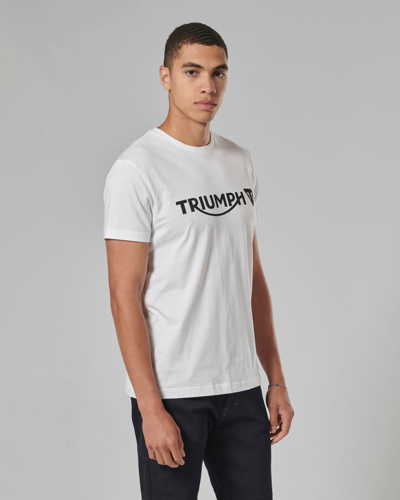 Cartmel Logo Tee in White