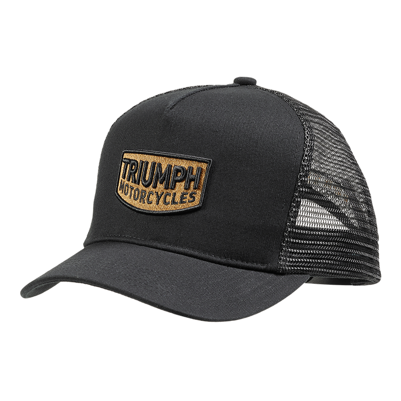 Dude Trucker Cap in Black