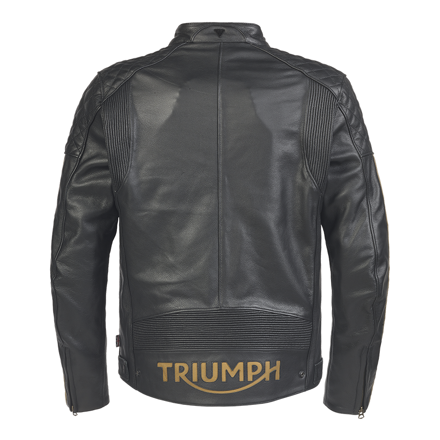 Braddan Sport Jacket in Black and Gold - SS23