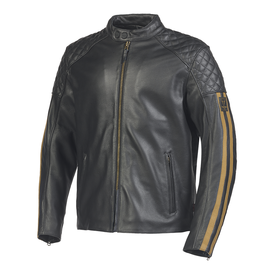 Braddan Sport Jacket in Black and Gold - SS23