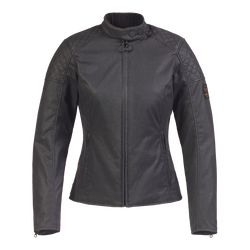 Braddan Womens Wax Jacket in Black - SS23