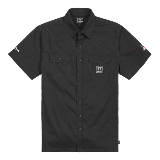 MSSS22807 - SERVICE 2 WORK SHIRT-L - Genuine Triumph Motorcycle Product