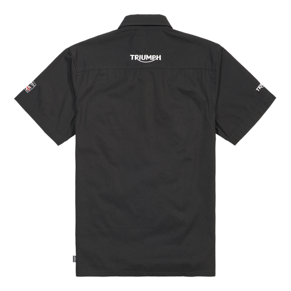 MSSS22807 - SERVICE 2 WORK SHIRT-L - Genuine Triumph Motorcycle Product
