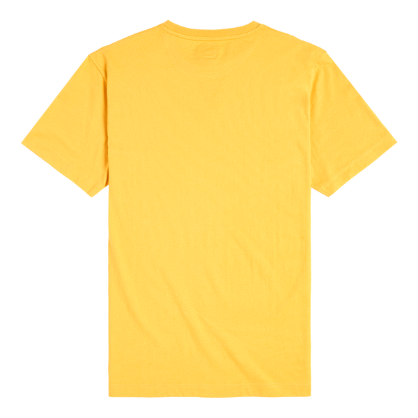 Cartmel Printed Logo Tee in Gold - SS23