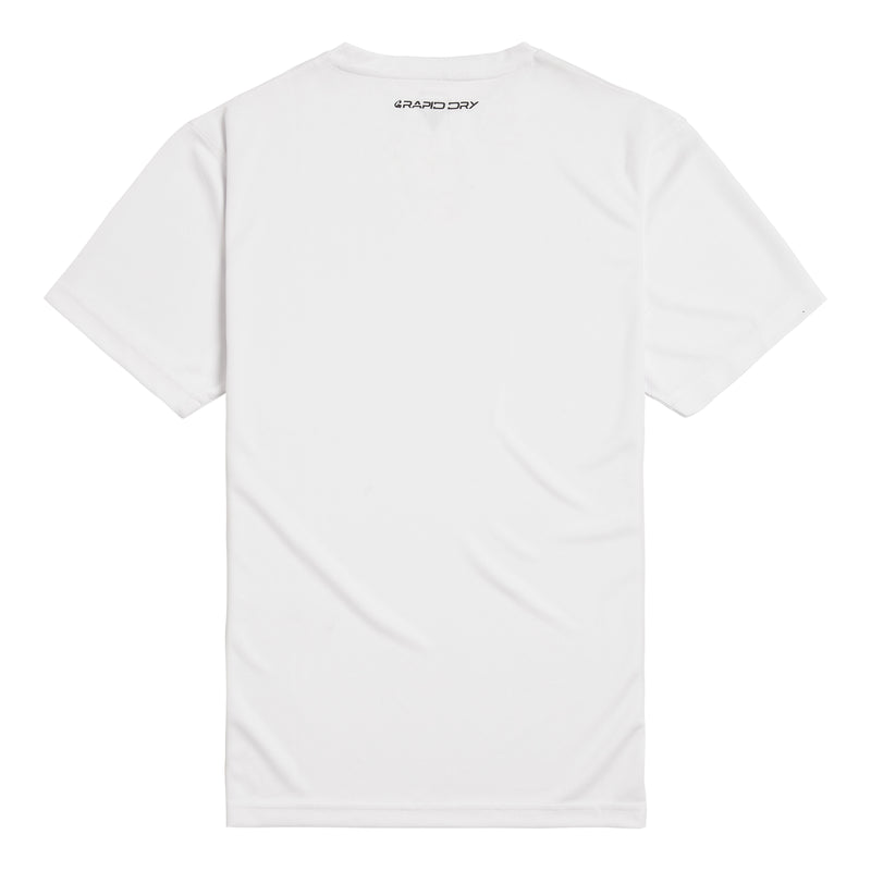 MTSS24100 - RAPID S/SLV TEE WHITE-L - Genuine Triumph Motorcycle Product