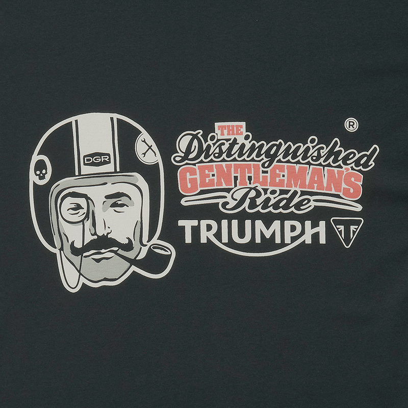 MTSS24803 - DGR HUFFERTY TEE-L - Genuine Triumph Motorcycle Product