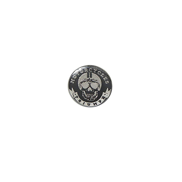 MPBS19316 - SKULL PIN BADGE X1 - Genuine Triumph Motorcycle Product