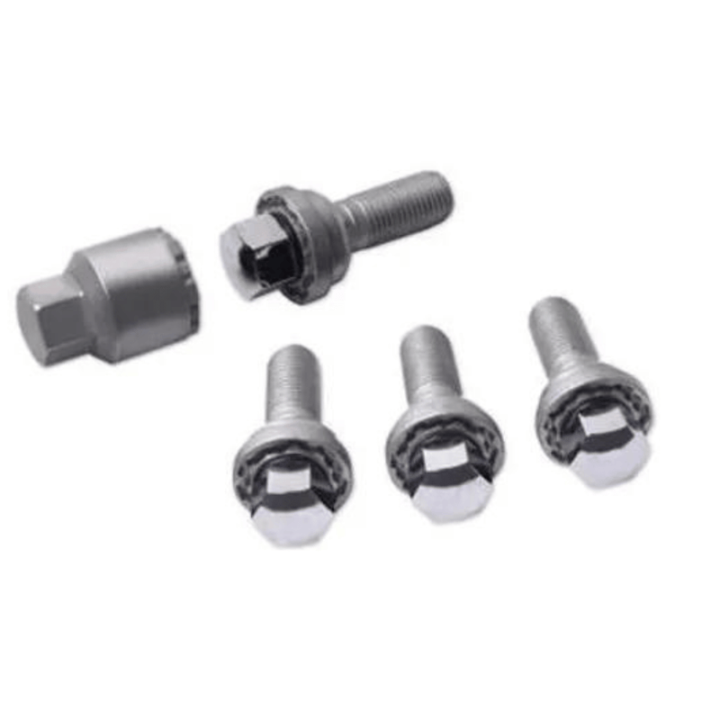 Locking Wheel Bolts - Silver