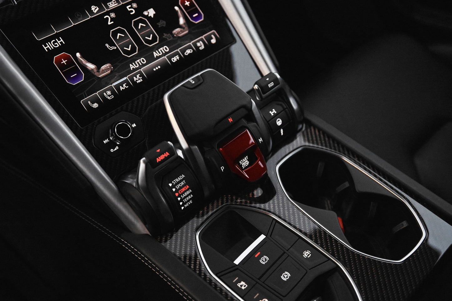 Lamborghini Urus Interior Carbon Fibre Kit