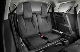 Waterproof Seat Covers - Ebony, Third Row