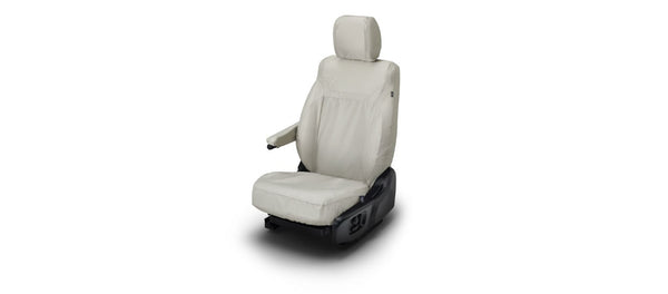 Protective Seat Covers - Light Oyster, Front Row, Pre 21MY