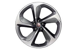 20" Forged, Style 5062, Carbon Fibre Silver Weave, rear