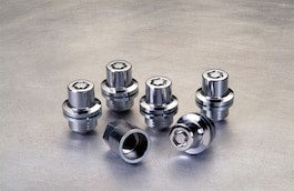 Locking Wheel Nuts - Chrome