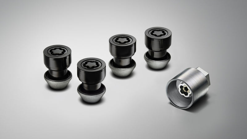 Locking Wheel Nuts - Black